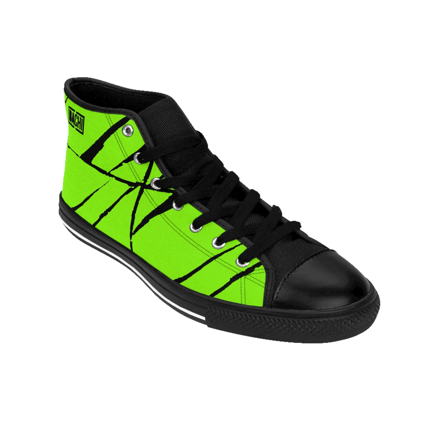 Men's High-top Sneakers Bachi Green Square