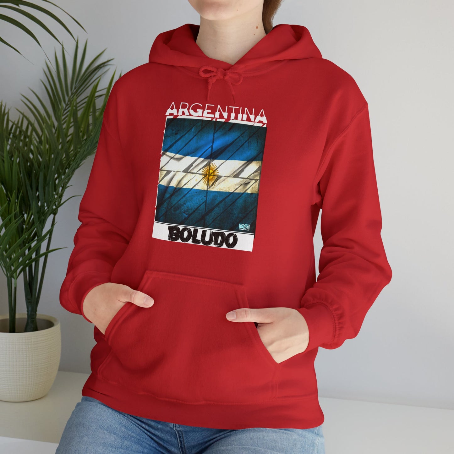 Unisex Hoodie No seas Boludo Argentina Printify