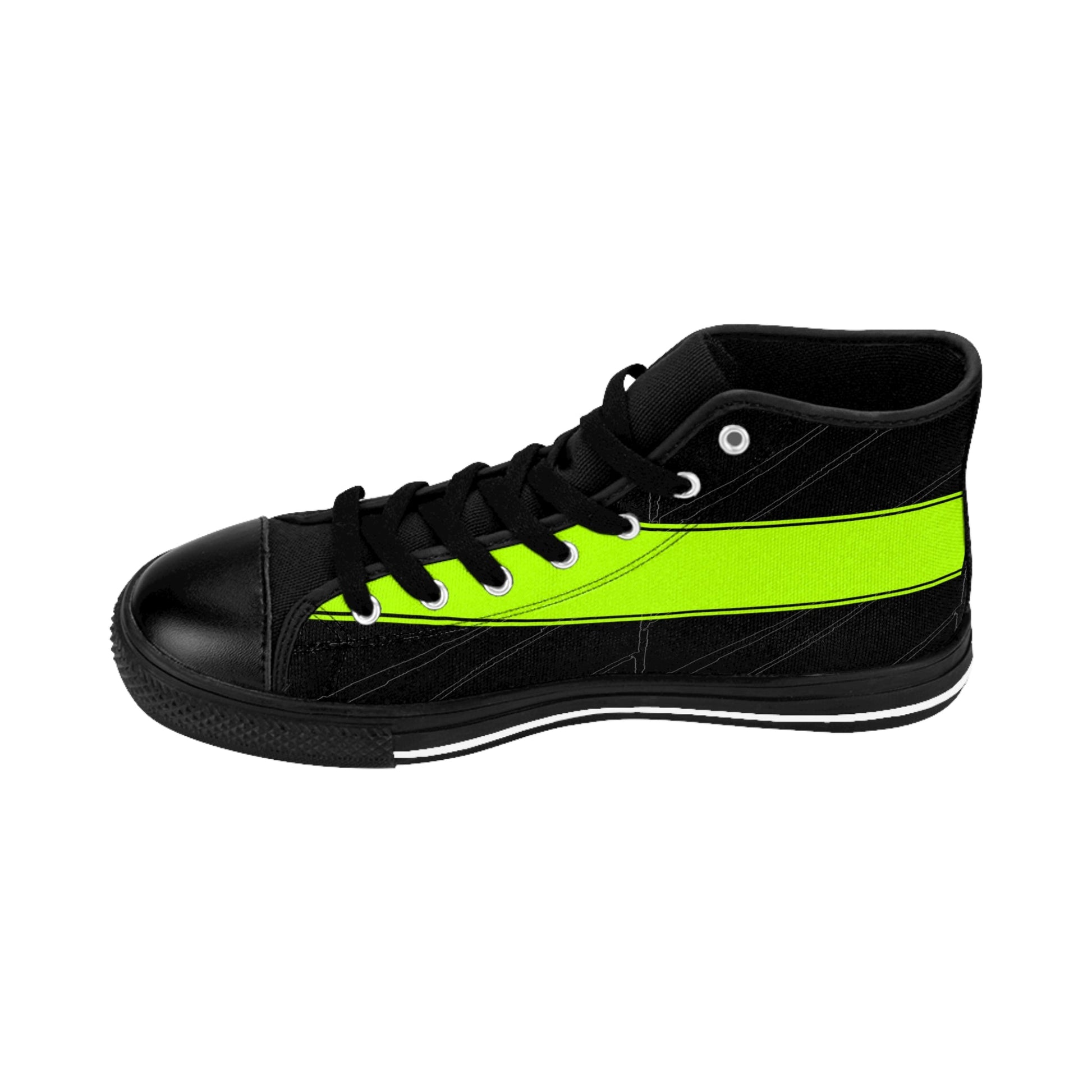 Men's High-top Sneakers Bachi 2 Tone Dripper Printify