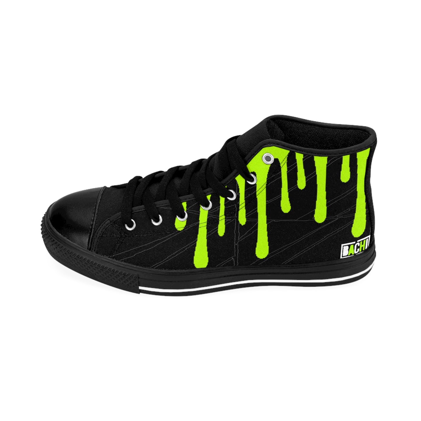 Men's High-Top Sneakers Bachi Slime Drippers