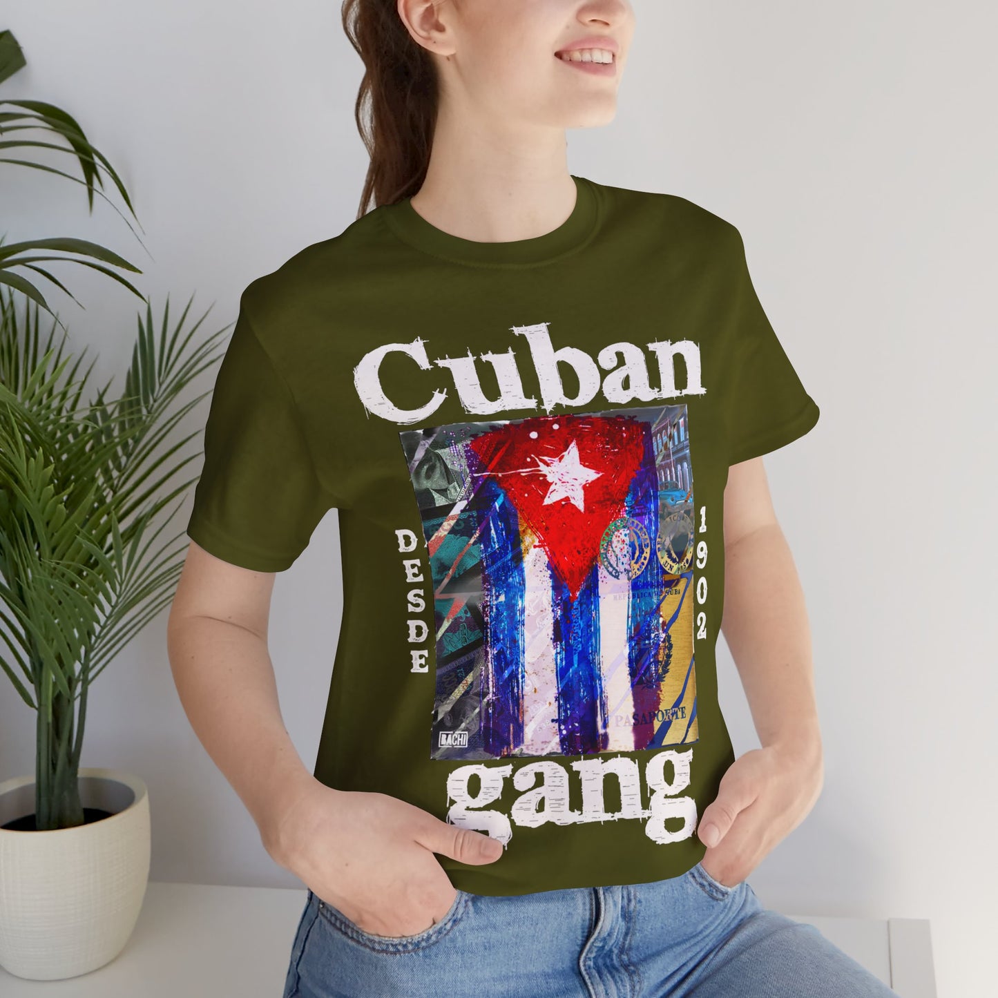 Unisex T-Shirt Cuban Gang - Bachi Apparel