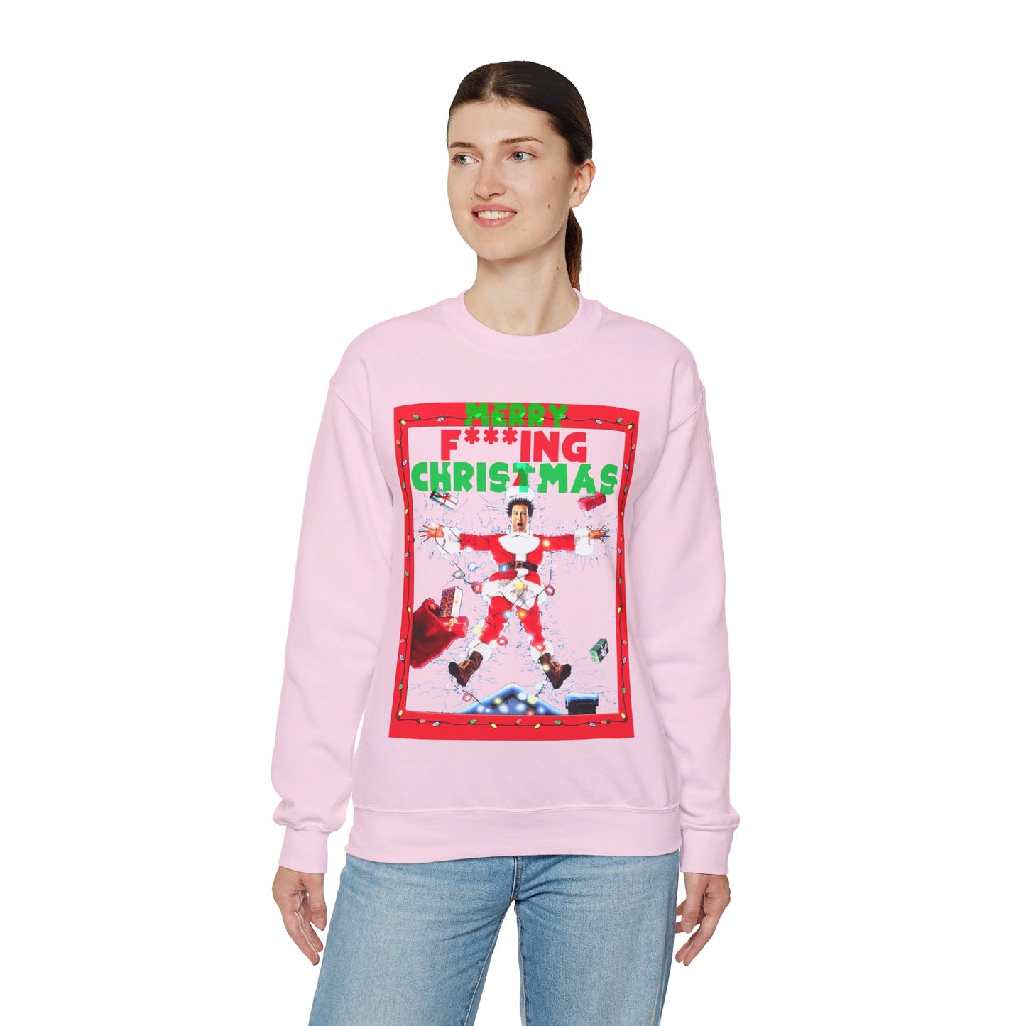 Unisex Sweatshirt Merry F***ing Christmas Chevy Chase