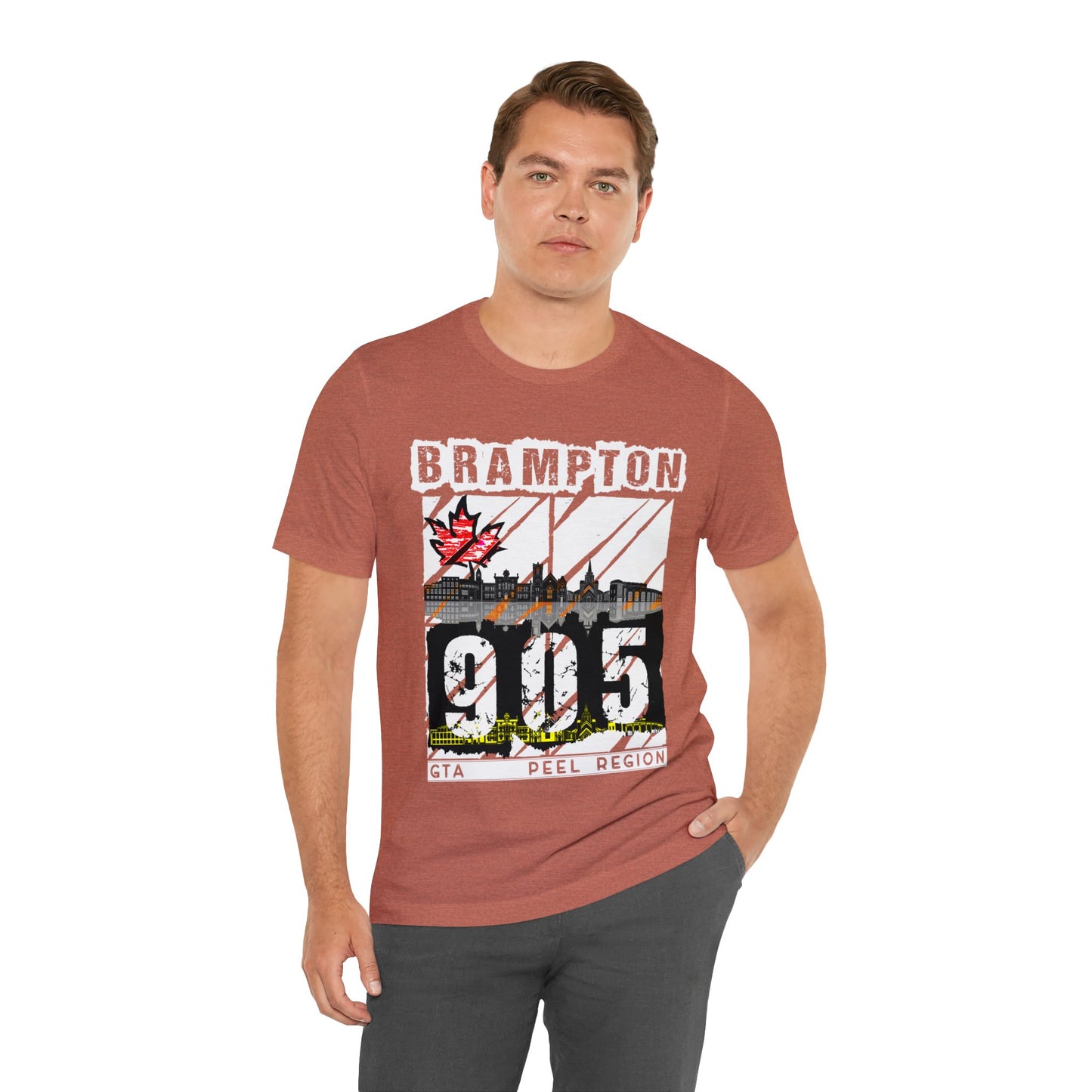 Unisex T-shirt Rep Your City Brampton