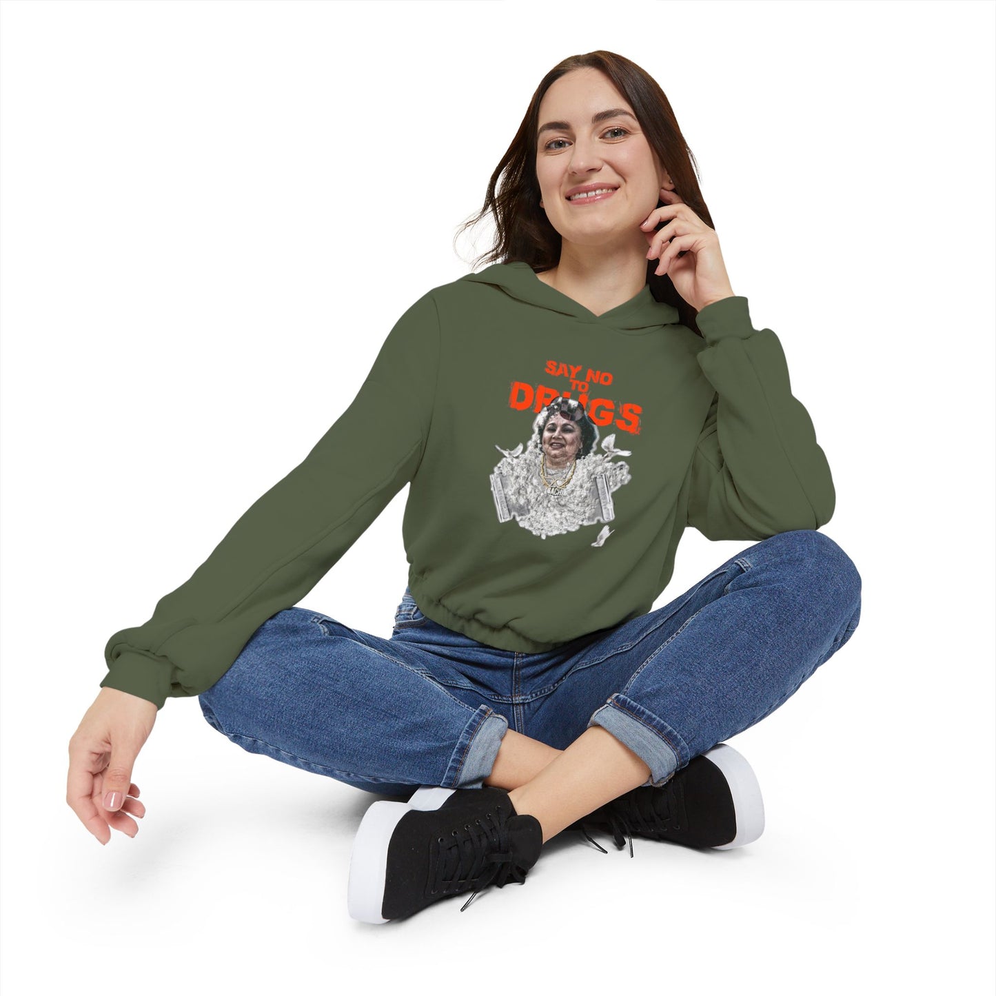 Women's Hoodie - Griselda Blanco Say No To Drugs
