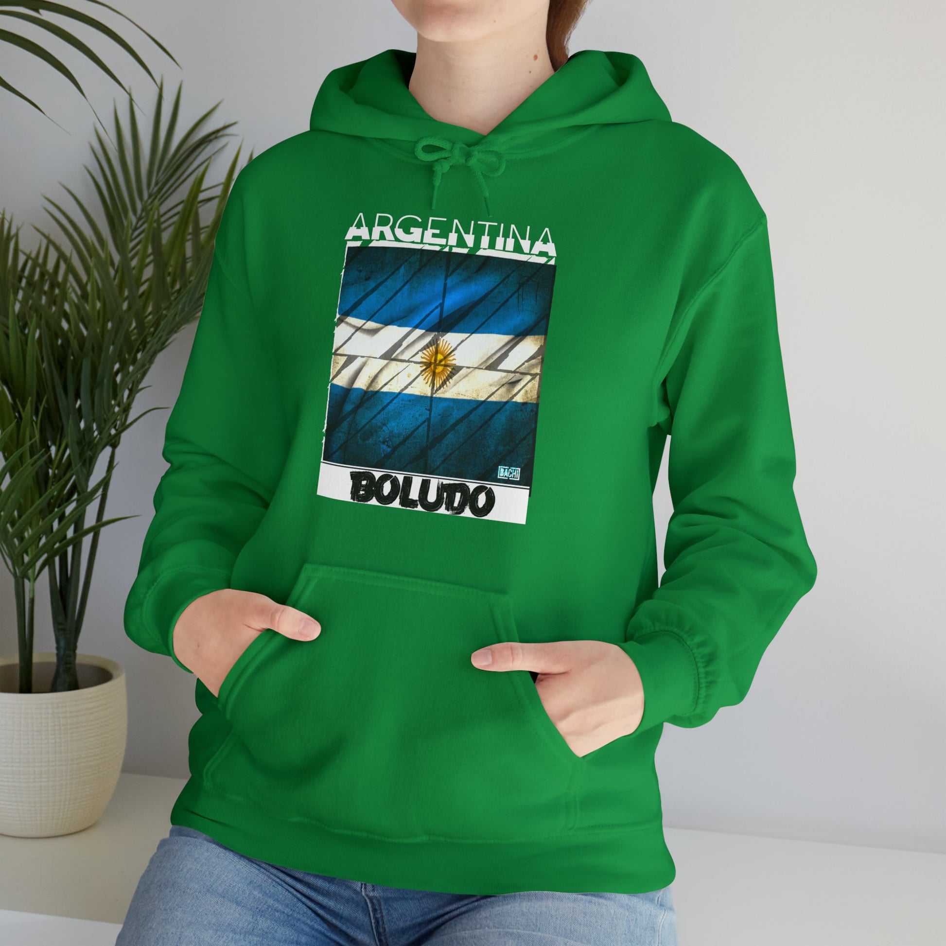 Unisex Hoodie No seas Boludo Argentina Printify