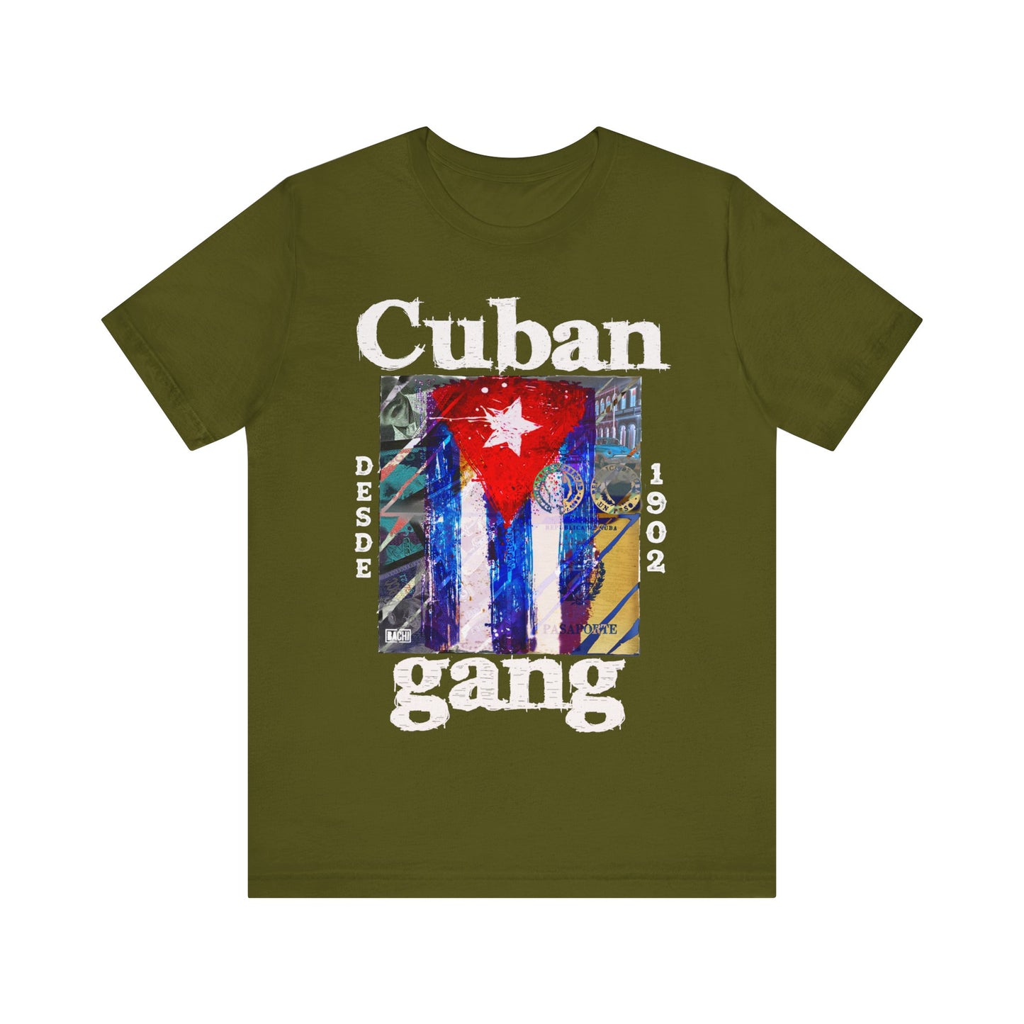 Unisex T-Shirt Cuban Gang - Bachi Apparel