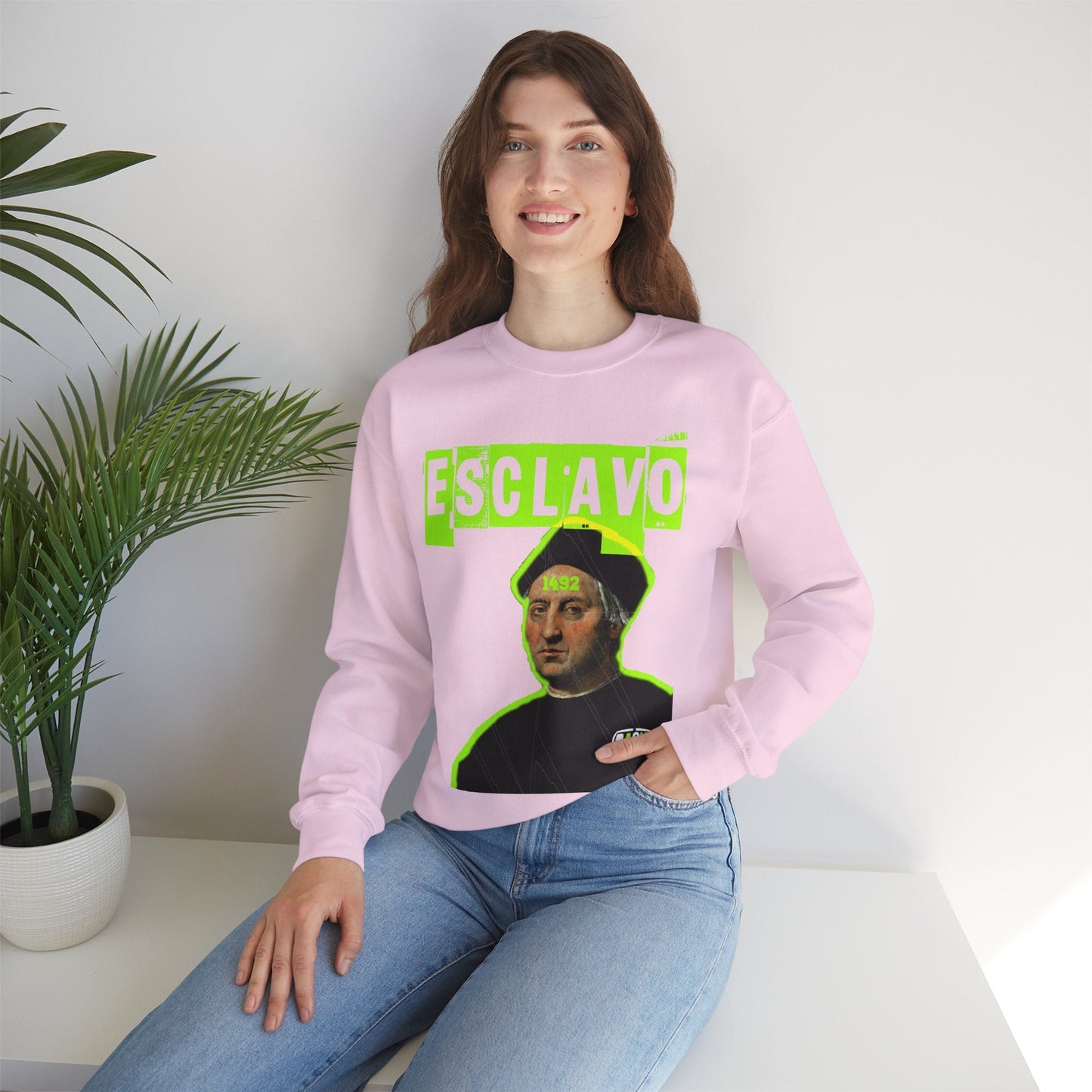 Unisex Sweatshirt Esclavo Colon Printify