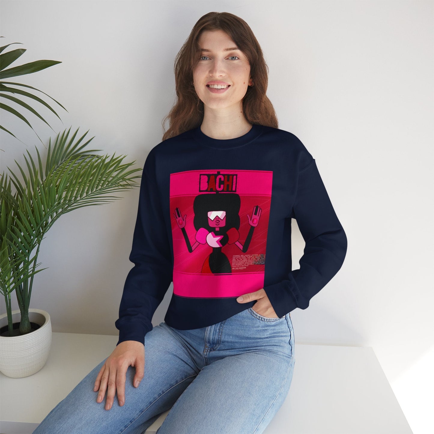 Unisex Sweater Bachi Nana's Universe Printify