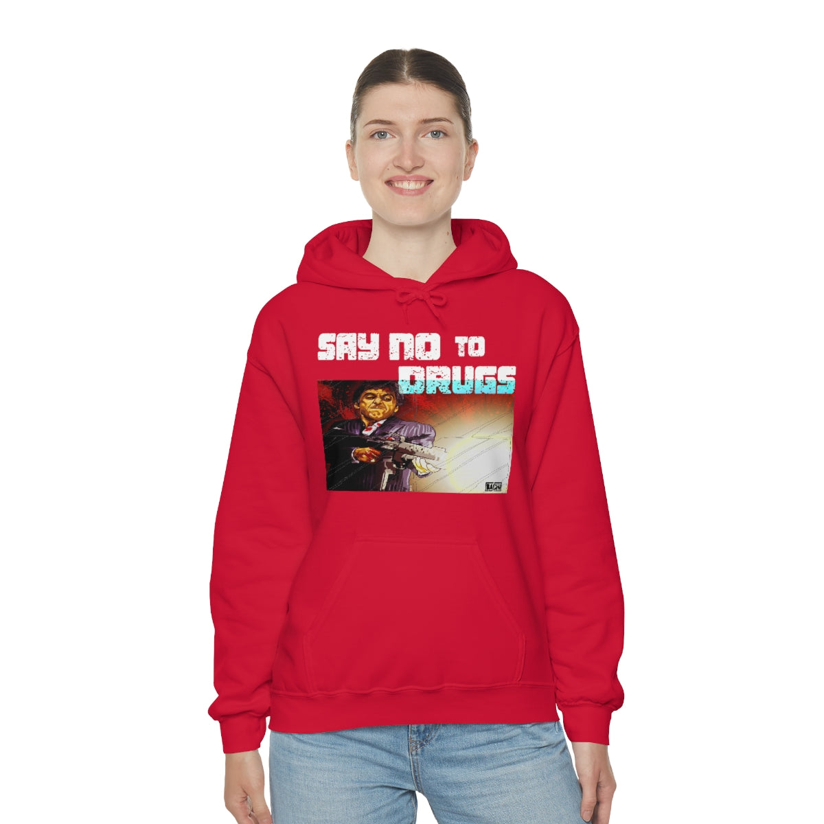 Unisex Hoodie Tony Montana Say No To Drugs