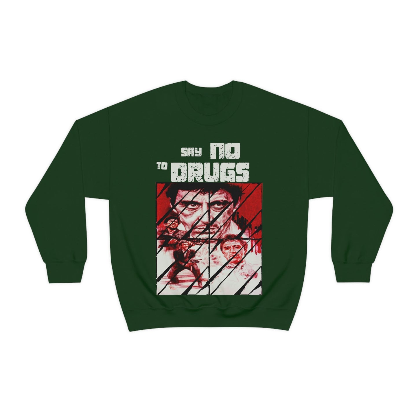 Unisex Sweater Scarface faces Printify