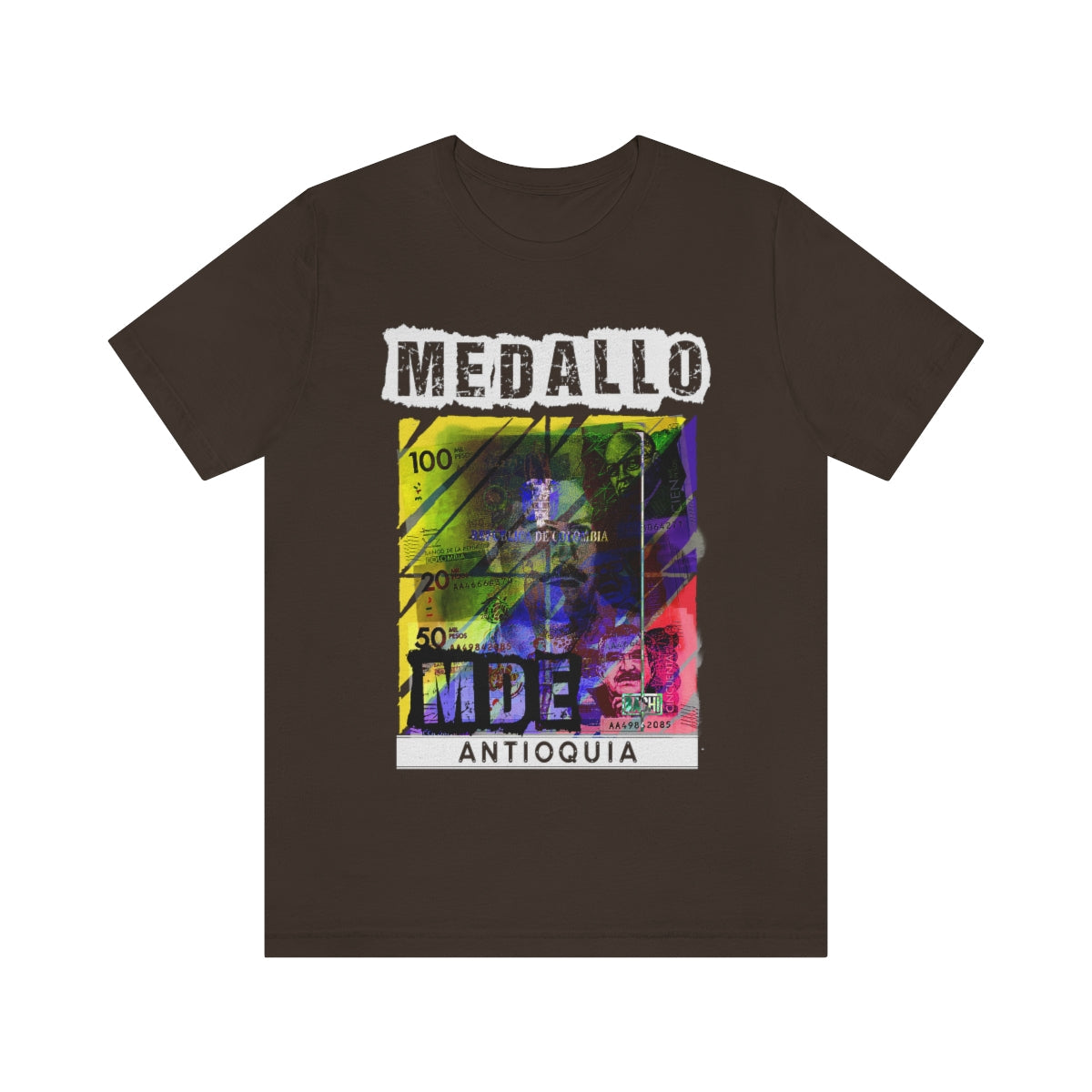 Unisex T-shirt Rep Your Country Medellin Colombia Medallo Printify