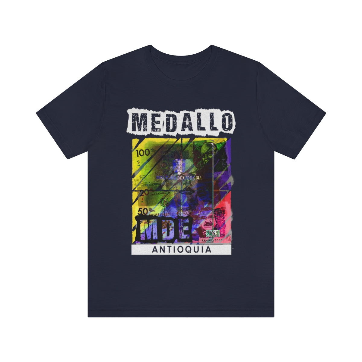 Unisex T-shirt Rep Your Country Medellin Colombia Medallo Printify