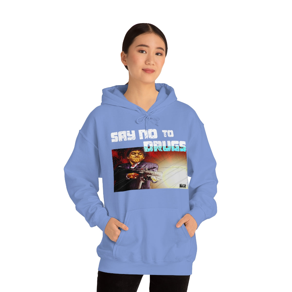 Unisex Hoodie Tony Montana Say No To Drugs