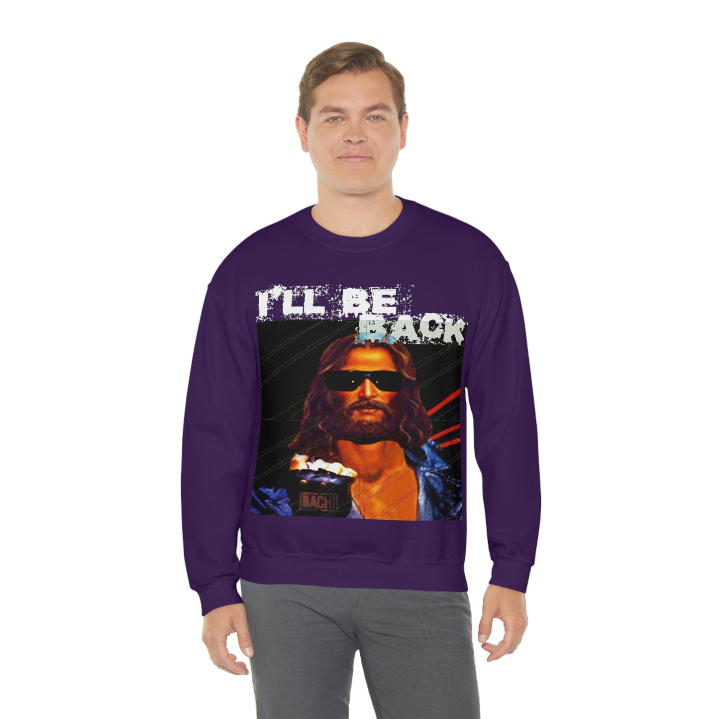 Unisex Sweatshirt Bachi Terminator Jesus