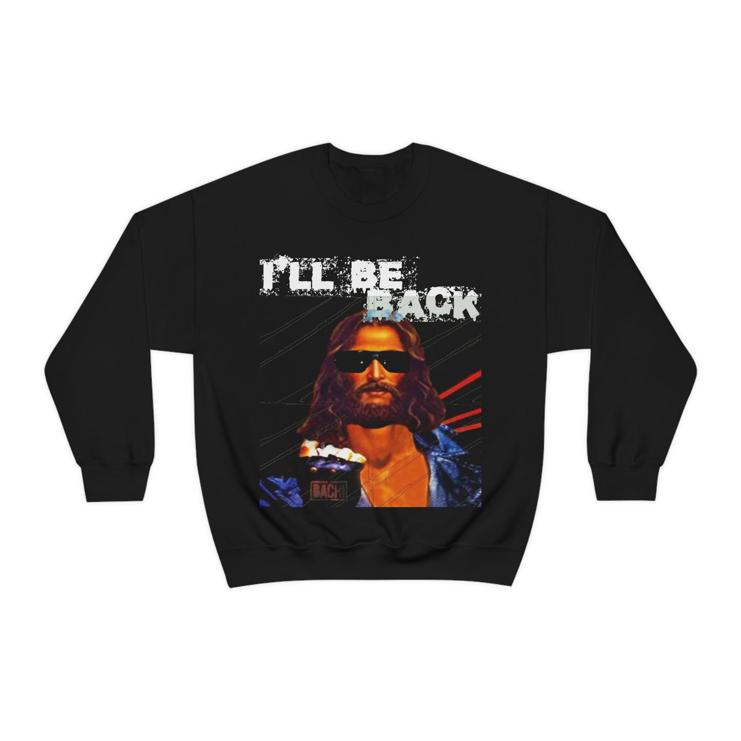 Unisex Sweatshirt Bachi Terminator Jesus