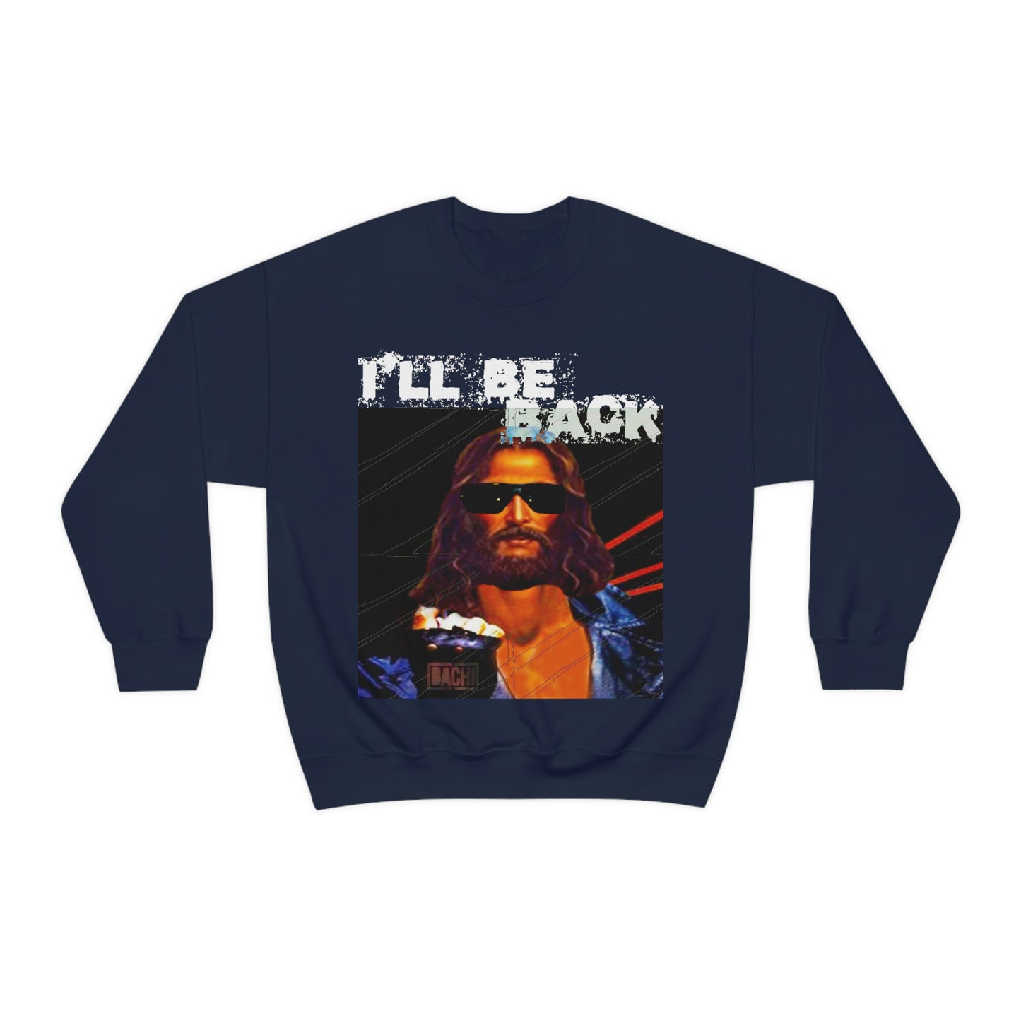 Unisex Sweatshirt Bachi Terminator Jesus