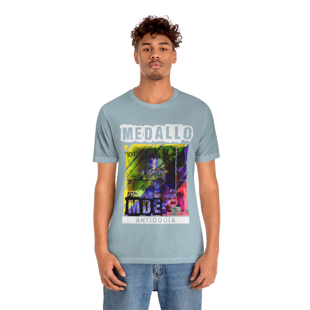 Unisex T-shirt Rep Your Country Medellin Colombia Medallo Printify