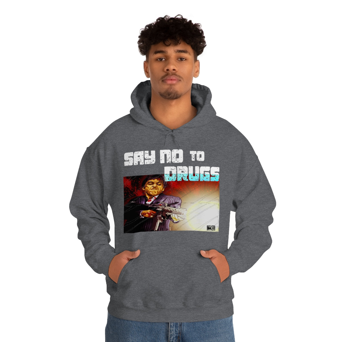 Unisex Hoodie Tony Montana Say No To Drugs