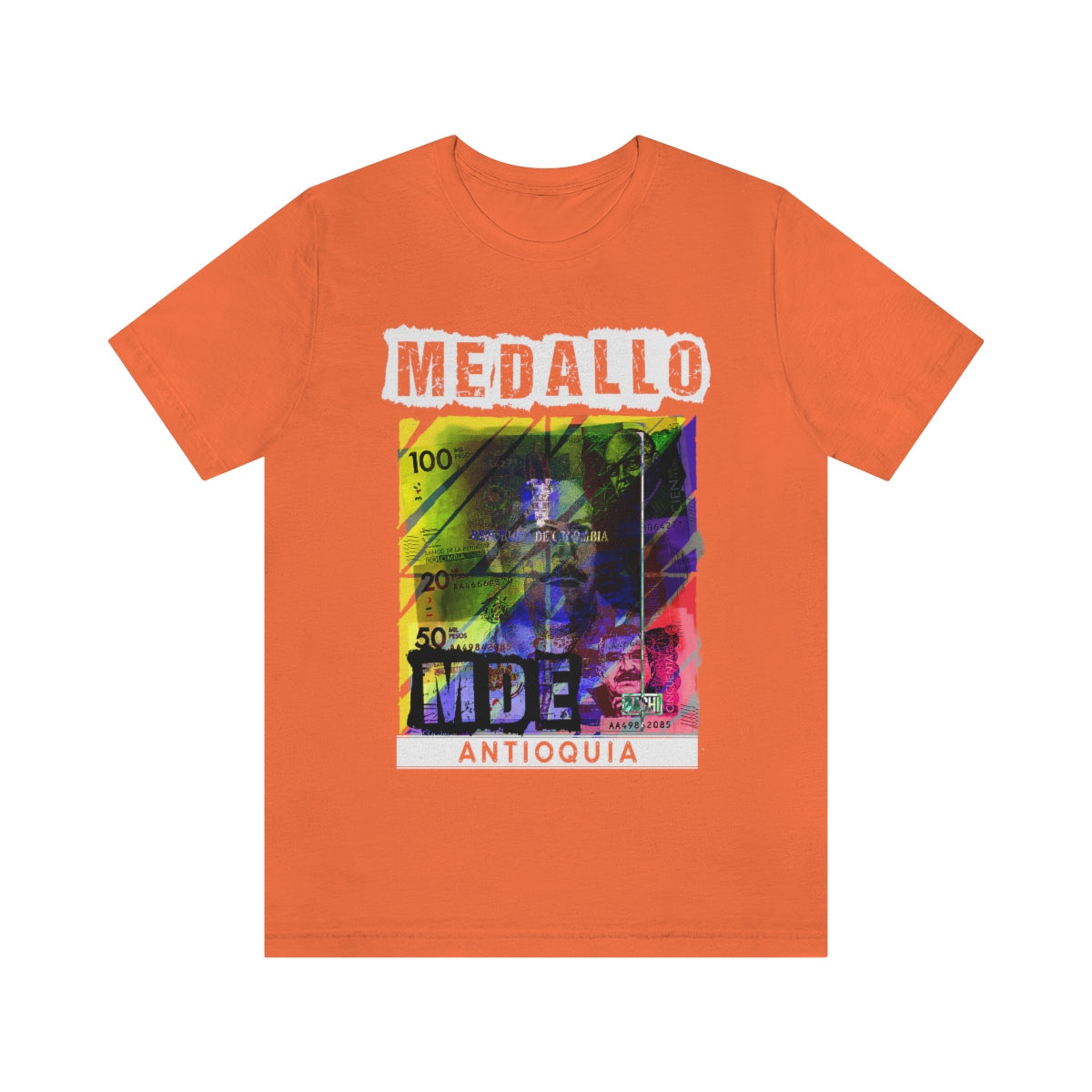 Unisex T-shirt Rep Your Country Medellin Colombia Medallo Printify