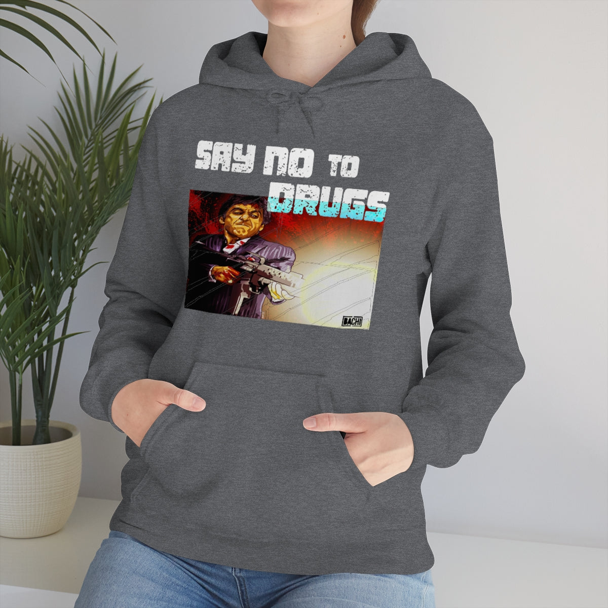 Unisex Hoodie Tony Montana Say No To Drugs