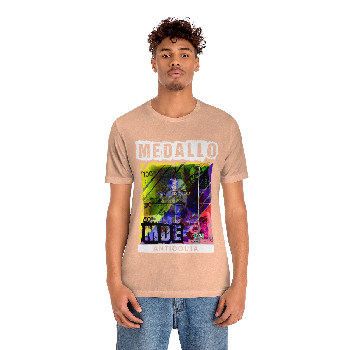 Unisex T-shirt Rep Your Country Medellin Colombia Medallo Printify