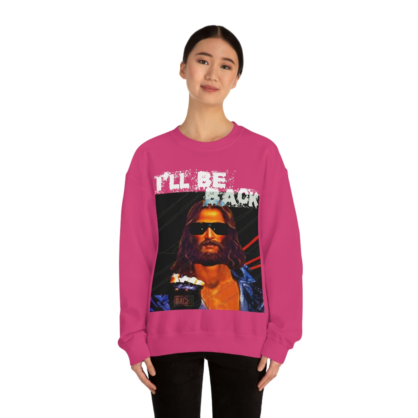 Unisex Sweatshirt Bachi Terminator Jesus