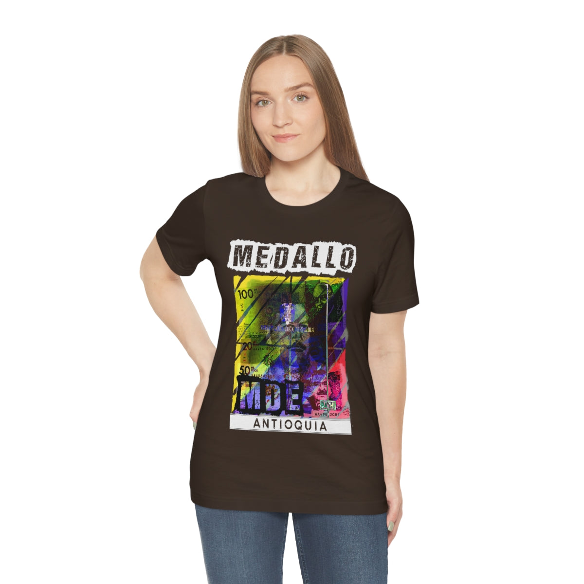 Unisex T-shirt Rep Your Country Medellin Colombia Medallo - Bachi Apparel