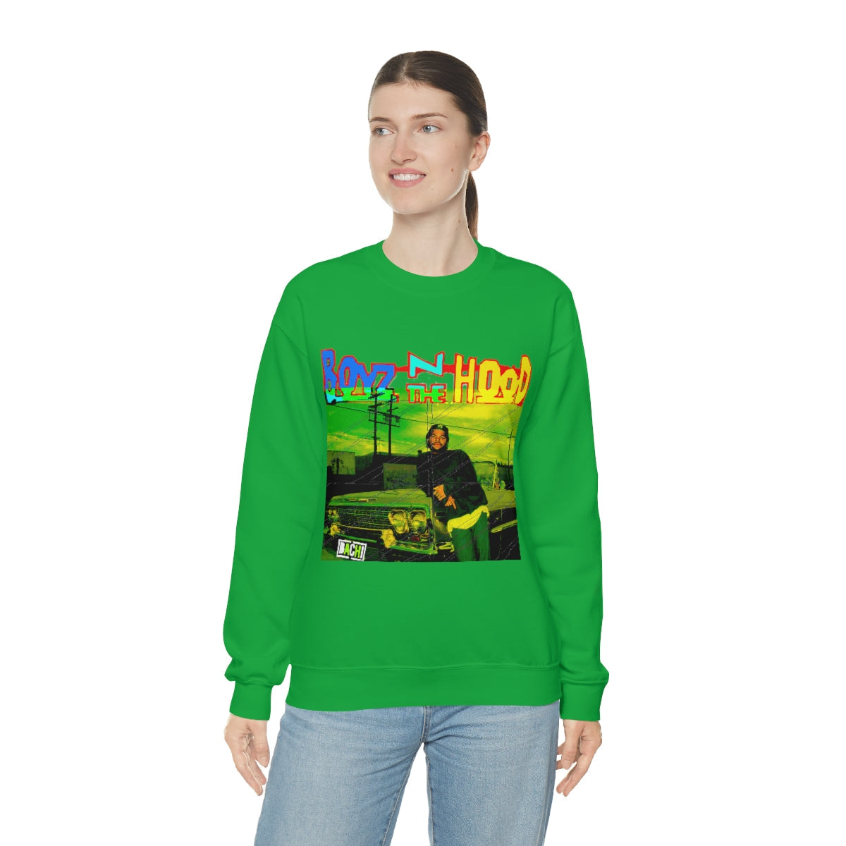 Unisex Sweater Bachi Boyz In The Hood Ice Cube Printify