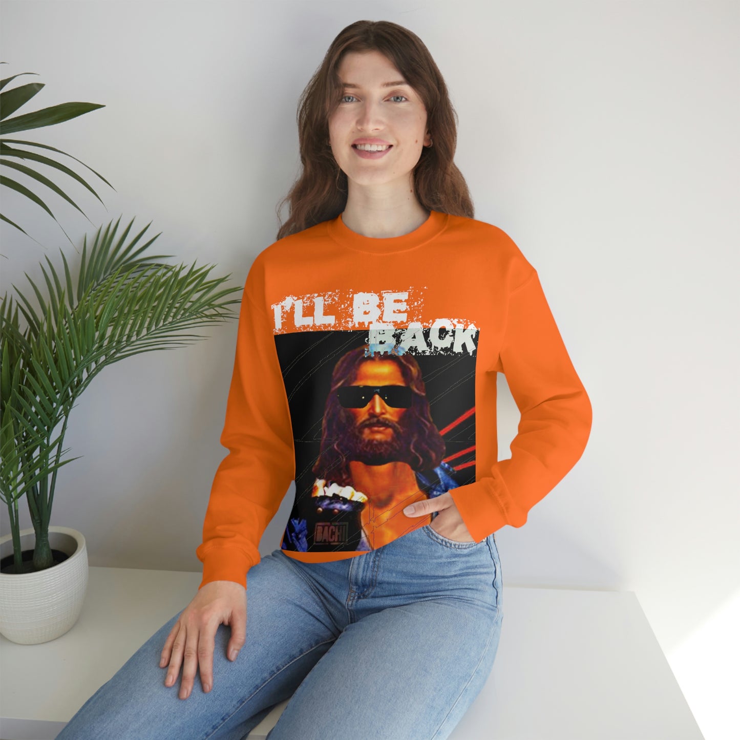 Unisex Sweatshirt Bachi Terminator Jesus