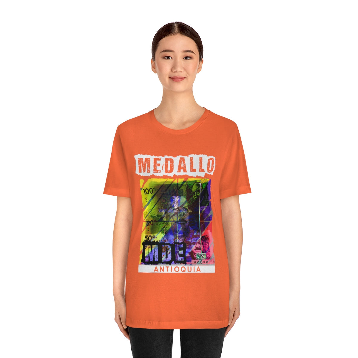 Unisex T-shirt Rep Your Country Medellin Colombia Medallo Printify