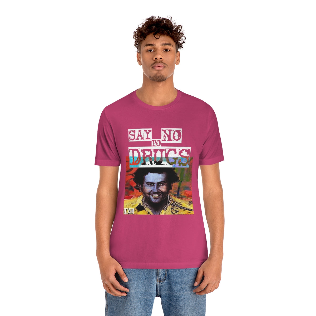 Unisex T-shirt Pablo Escobar Water Paint Art - Bachi Apparel