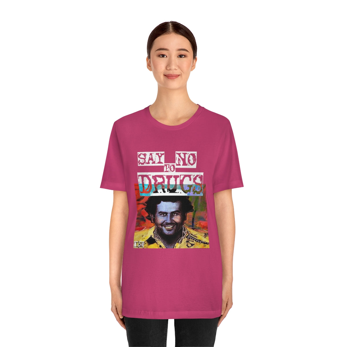 Unisex T-shirt Pablo Escobar Water Paint Art - Bachi Apparel