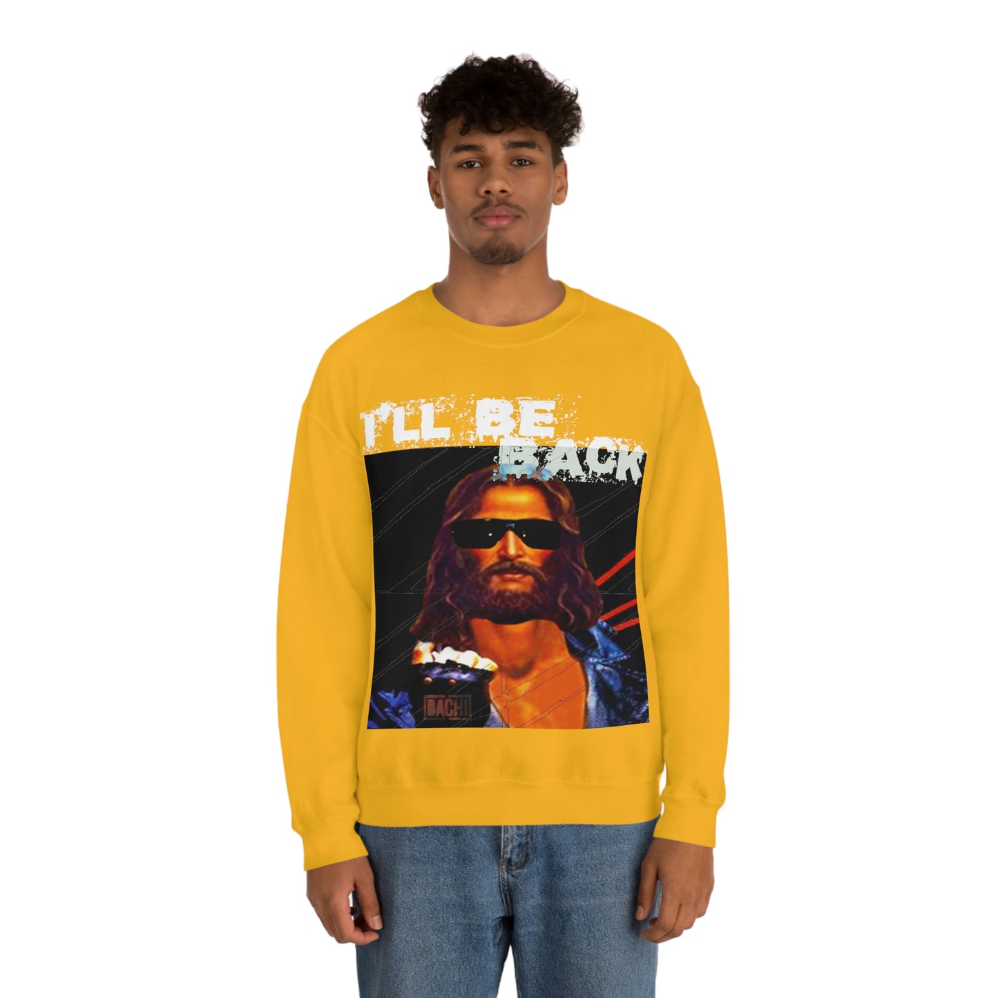 Unisex Sweatshirt Bachi Terminator Jesus