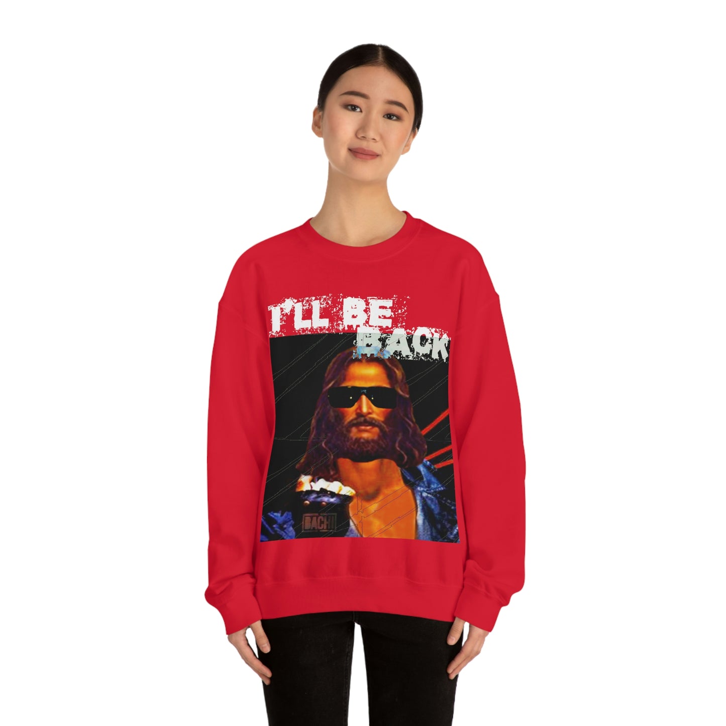 Unisex Sweatshirt Bachi Terminator Jesus