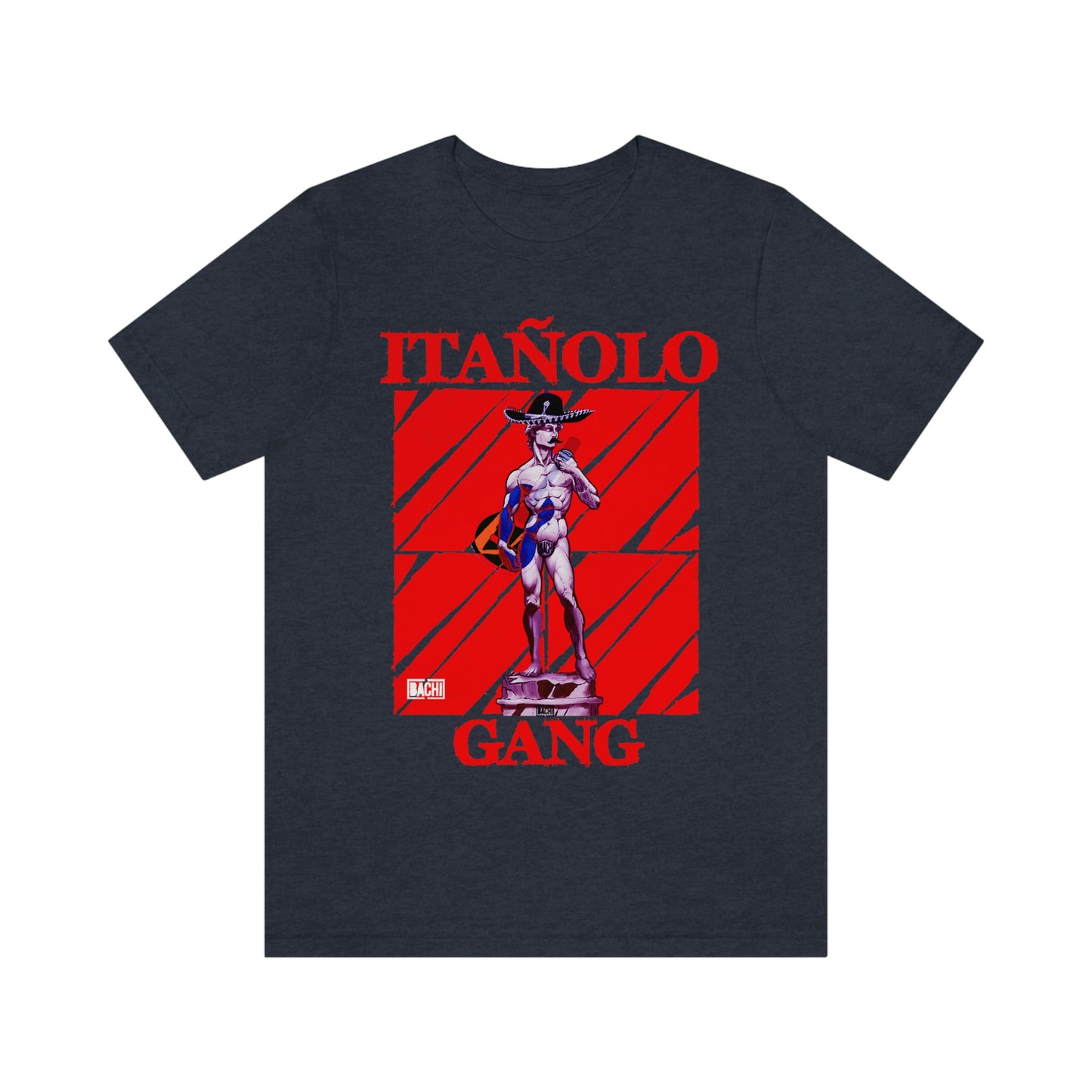 Unisex T-shirt Itanolo Gang David Statue