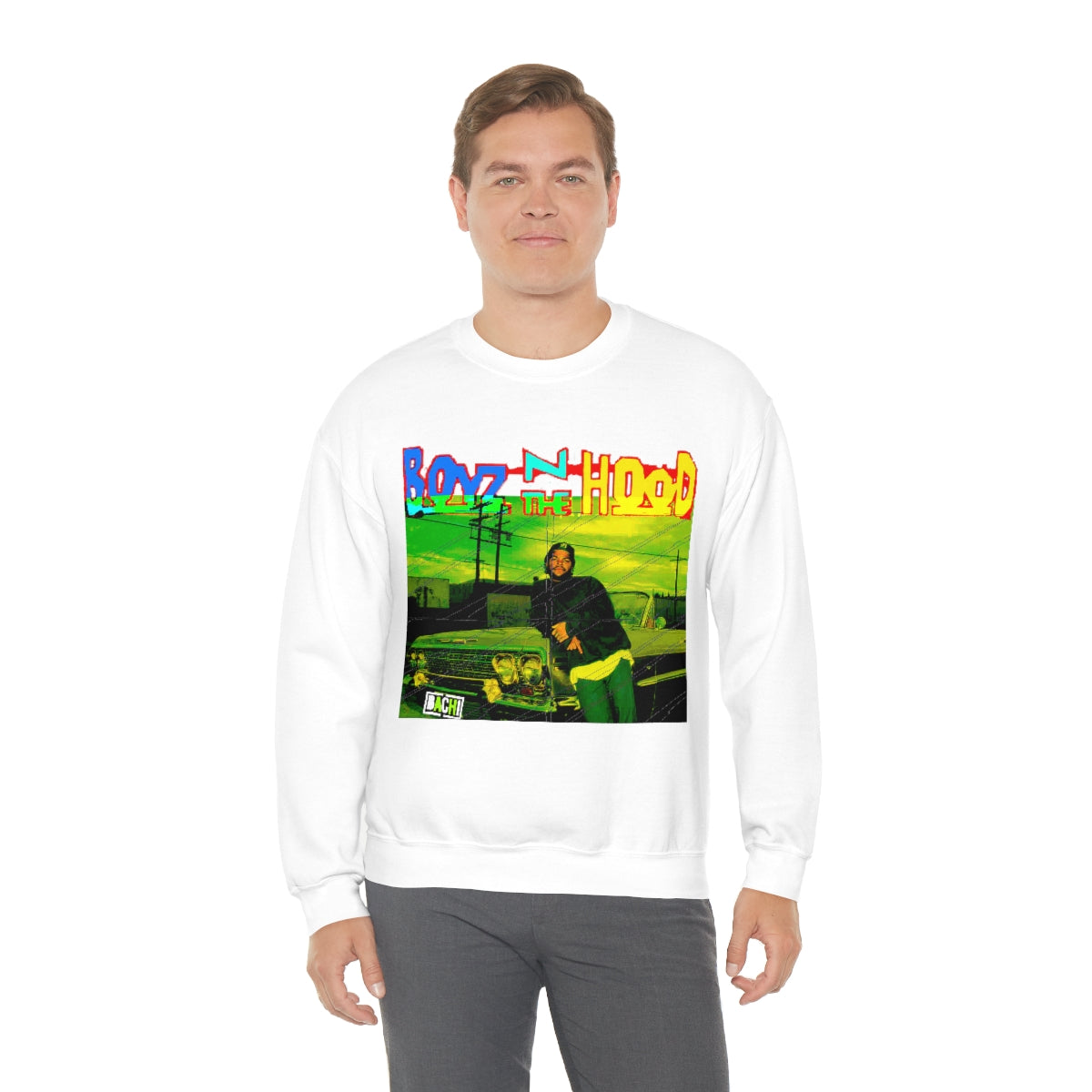 Unisex Sweater Bachi Boyz In The Hood Ice Cube Printify