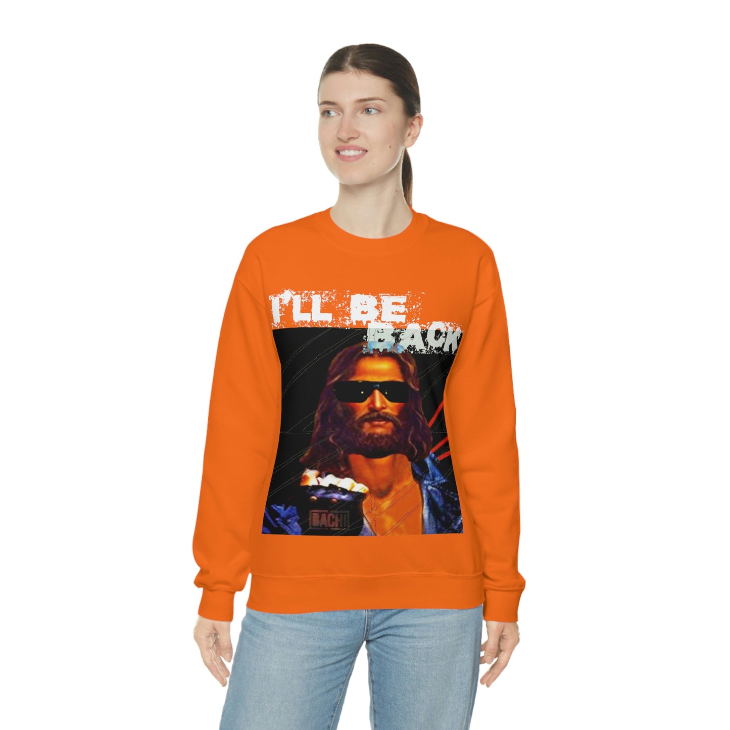 Unisex Sweatshirt Bachi Terminator Jesus