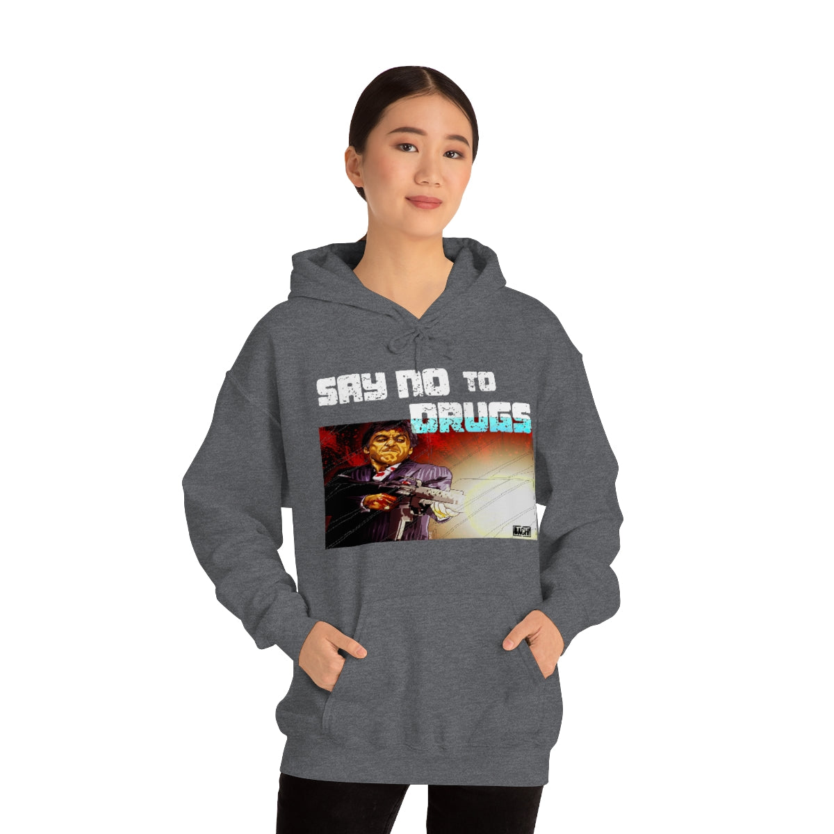 Unisex Hoodie Tony Montana Say No To Drugs