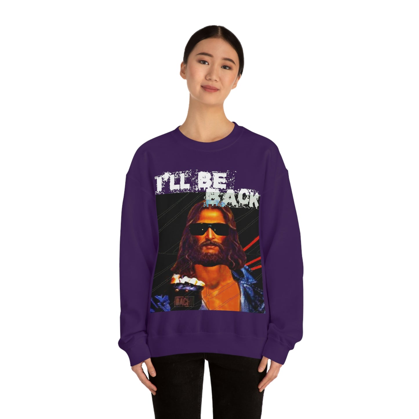 Unisex Sweatshirt Bachi Terminator Jesus