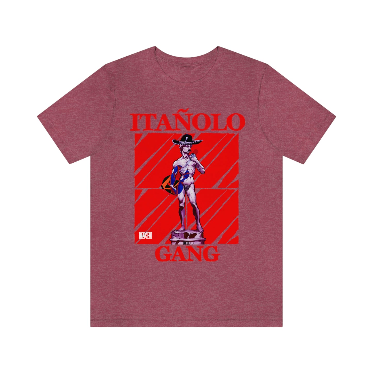 Unisex T-shirt Itanolo Gang David Statue