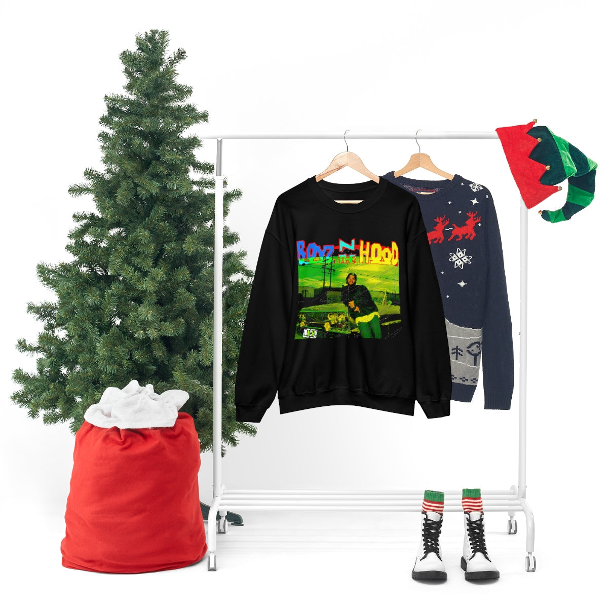 Unisex Sweater Bachi Boyz In The Hood Ice Cube Printify