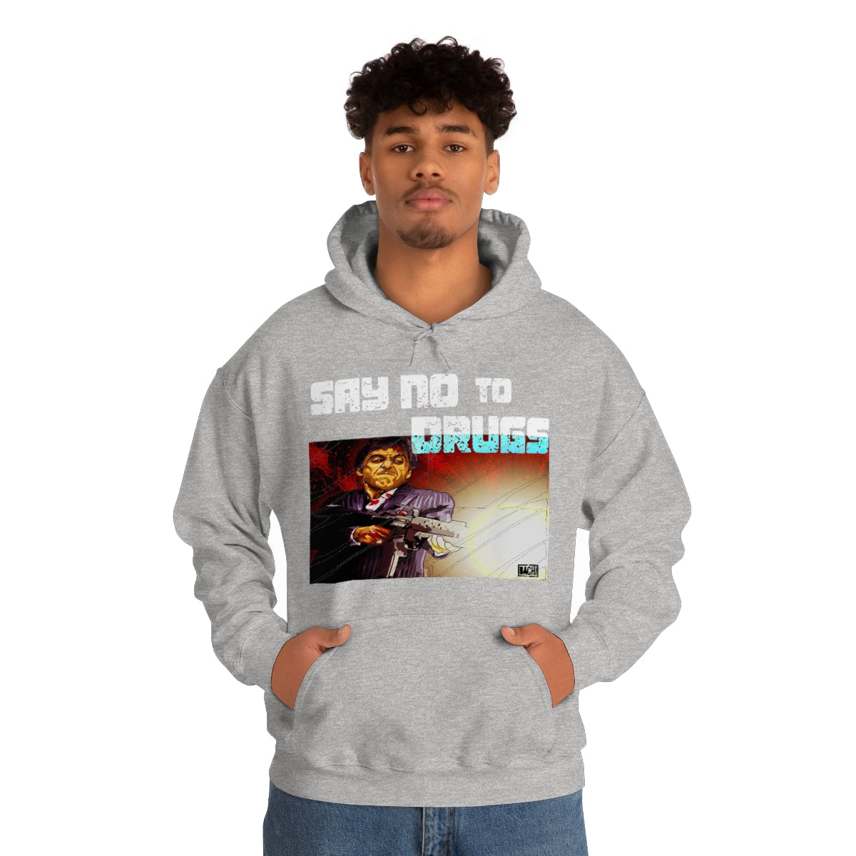 Unisex Hoodie Tony Montana Say No To Drugs