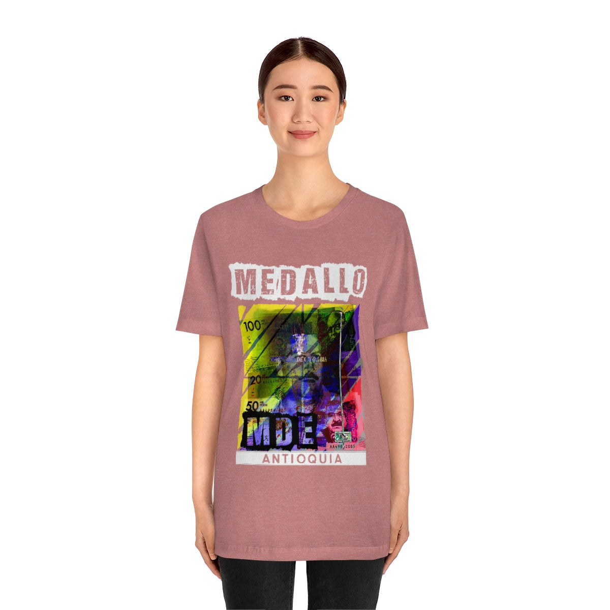 Unisex T-shirt Rep Your Country Medellin Colombia Medallo Printify