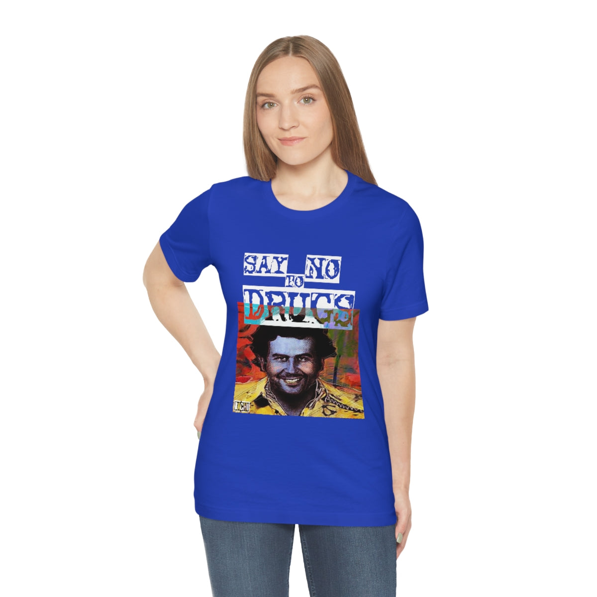 Unisex T-shirt Pablo Escobar Water Paint Art - Bachi Apparel