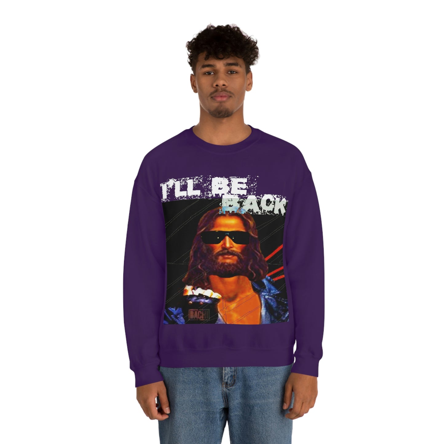 Unisex Sweatshirt Bachi Terminator Jesus
