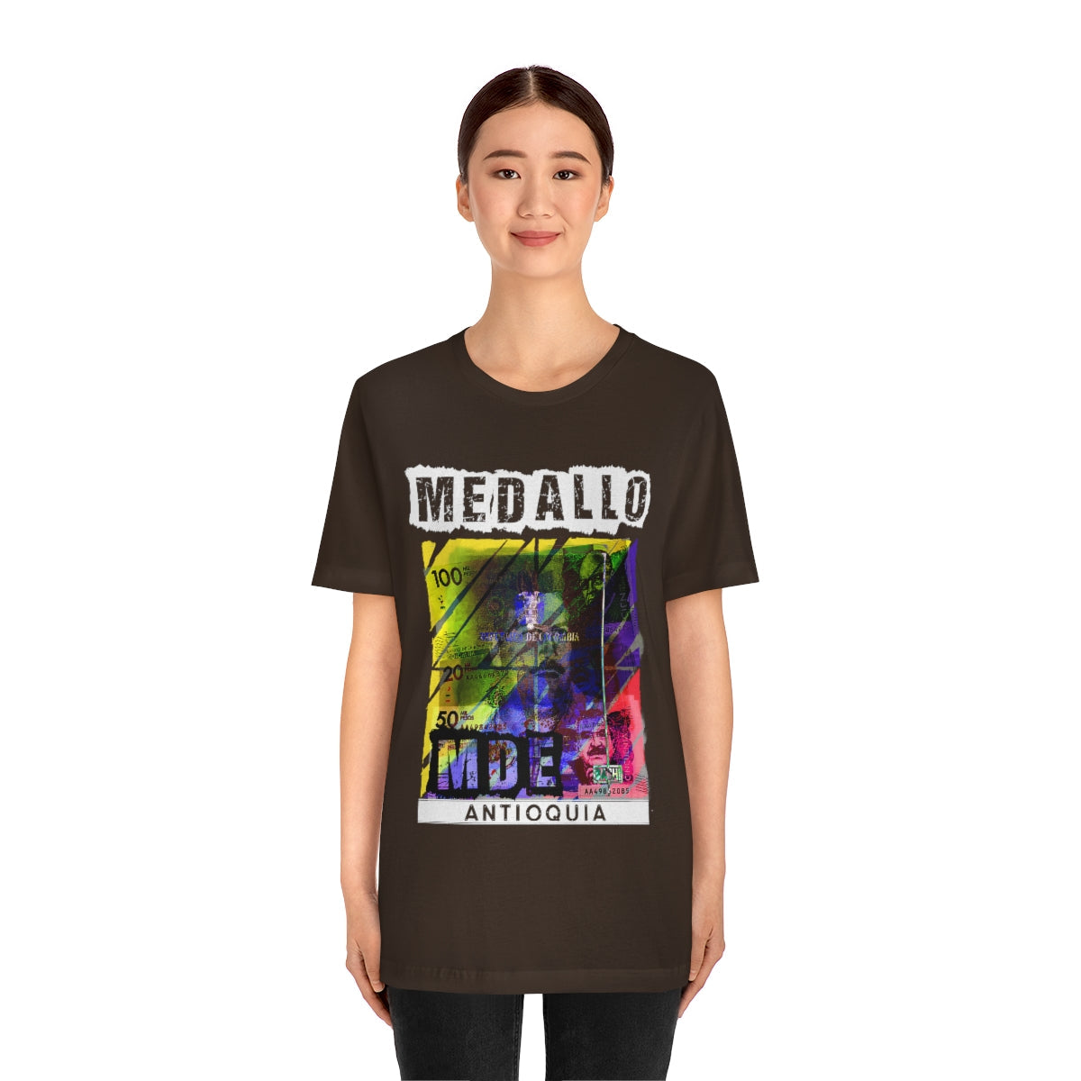 Unisex T-shirt Rep Your Country Medellin Colombia Medallo Printify