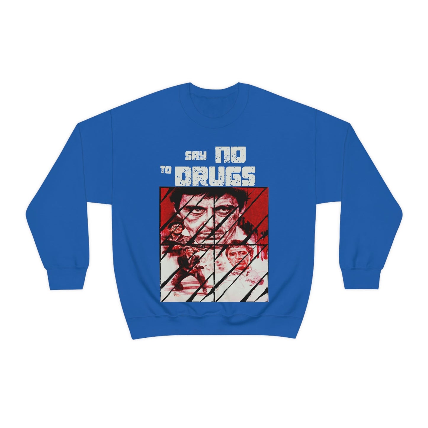 Unisex Sweater Scarface faces Printify