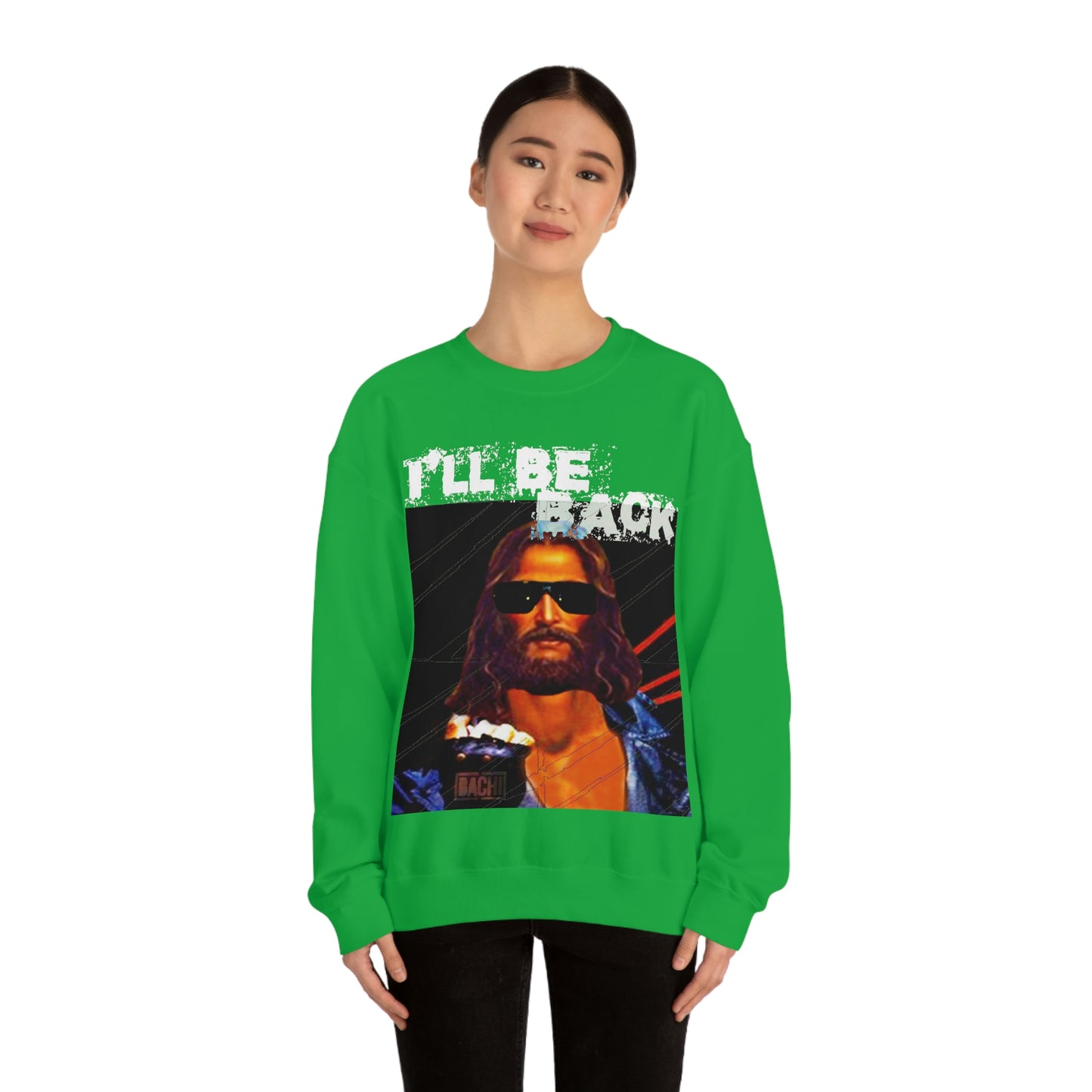 Unisex Sweatshirt Bachi Terminator Jesus