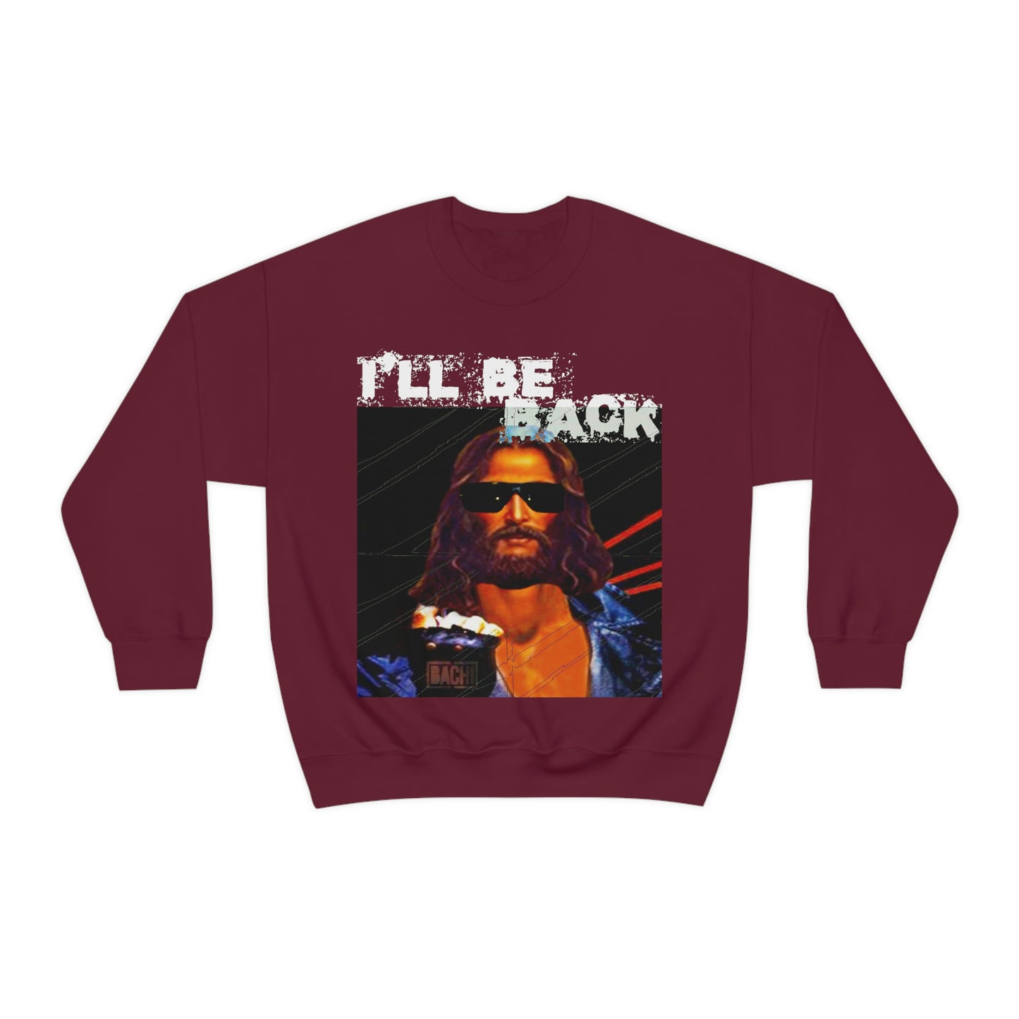 Unisex Sweatshirt Bachi Terminator Jesus
