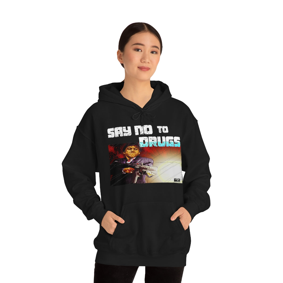 Unisex Hoodie Tony Montana Say No To Drugs